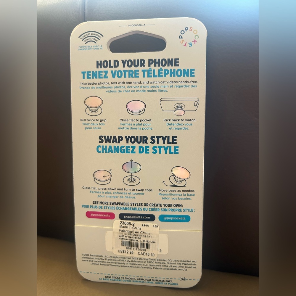 😍PopSockets Phone Grip Claire’s Exclusive Rare Retired New Pastel Snake Skin - Picture 3 of 7